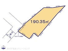 【千葉県/千葉市中央区弁天】千葉市中央区弁天3丁目 土地 区画図