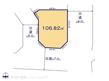 【千葉県/千葉市中央区都町】千葉市中央区都町5丁目 土地 区画図