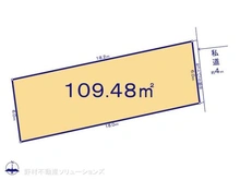 【千葉県/千葉市中央区鶴沢町】千葉市中央区鶴沢町 土地 区画図