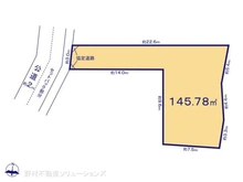 【千葉県/千葉市中央区塩田町】千葉市中央区塩田町 土地 区画図