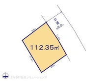 【埼玉県/所沢市大字上安松】所沢市大字上安松 土地 区画図