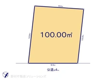 【埼玉県/所沢市東所沢】所沢市東所沢5丁目 土地 区画図