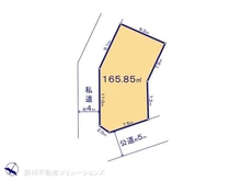 【東京都/東村山市秋津町】東村山市秋津町3丁目 土地 区画図