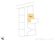 【東京都/東村山市久米川町】東村山市久米川町3丁目 土地 図面と異なる場合は現況を優先