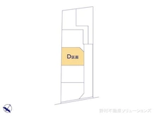 【東京都/東村山市恩多町】東村山市恩多町3丁目 土地 図面と異なる場合は現況を優先