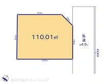 【東京都/東村山市恩多町】東村山市恩多町3丁目 土地 区画図