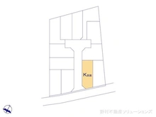 【東京都/東村山市恩多町】東村山市恩多町3丁目 土地 図面と異なる場合は現況を優先