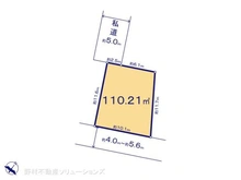 【東京都/東村山市秋津町】東村山市秋津町3丁目 土地 区画図