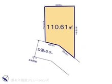 【東京都/東村山市秋津町】東村山市秋津町3丁目 土地 区画図