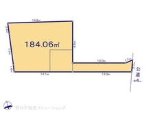 【埼玉県/所沢市小手指台】所沢市小手指台 土地 区画図