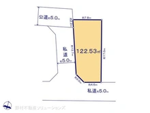 【東京都/東村山市恩多町】東村山市恩多町1丁目 土地 区画図