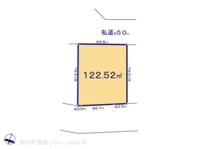 【東京都/東村山市恩多町】東村山市恩多町1丁目 土地 区画図