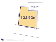 【東京都/東村山市恩多町】東村山市恩多町1丁目 土地 区画図