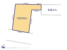 【東京都/東村山市恩多町】東村山市恩多町1丁目 土地 区画図