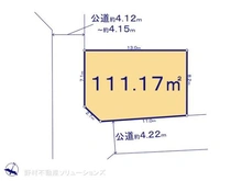 【埼玉県/所沢市小手指南】所沢市小手指南3丁目 土地 区画図
