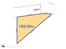 【東京都/東村山市諏訪町】東村山市諏訪町2丁目 土地 区画図