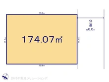 【埼玉県/所沢市中富南】所沢市中富南3丁目 土地 区画図