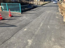 【埼玉県/さいたま市岩槻区大字尾ヶ崎】さいたま市岩槻区大字尾ヶ崎　建築条件付き売地 前面道路