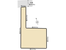 【埼玉県/さいたま市南区南本町】さいたま市南区南本町2丁目　建築条件付　売地 区画図