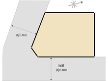 【埼玉県/さいたま市南区鹿手袋】さいたま市南区鹿手袋4丁目 売地 区画図