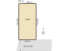 【埼玉県/さいたま市浦和区高砂】さいたま市浦和区高砂4丁目売地 区画図