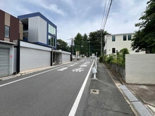 【埼玉県/さいたま市浦和区常盤】さいたま市浦和区常盤9丁目土地　A区画 前面道路
