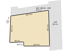 【埼玉県/さいたま市南区文蔵】さいたま市南区文蔵2丁目　古屋付土地 区画図