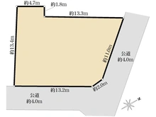 【埼玉県/さいたま市浦和区領家】さいたま市浦和区領家6丁目　土地 区画図
