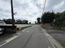 【埼玉県/新座市堀ノ内】新座市堀の内2丁目　資材置場・駐車場用地 A区画 前面道路