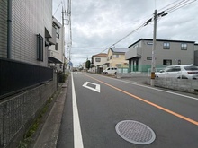 【埼玉県/さいたま市大宮区堀の内町】さいたま市大宮区堀の内町1丁目土地　3区画 前面道路