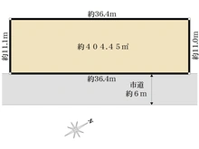 【埼玉県/新座市東北】新座市東北2丁目　売地 区画図