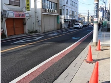 【千葉県/千葉市稲毛区稲毛東】千葉市稲毛区稲毛東2丁目　売地 前面道路