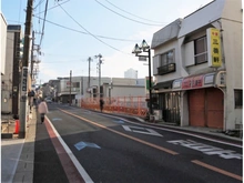 【千葉県/千葉市稲毛区稲毛東】千葉市稲毛区稲毛東2丁目　売地 前面道路