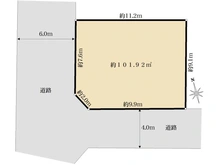 【東京都/江戸川区一之江】江戸川区一之江6丁目 売邸宅地 区画図