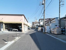 【東京都/足立区加賀】足立区加賀2丁目　売地 前面道路