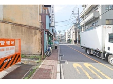 【東京都/練馬区桜台】練馬区桜台4丁目　売地 前面道路