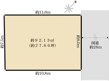 【東京都/板橋区坂下】板橋区坂下三丁目売地 区画図