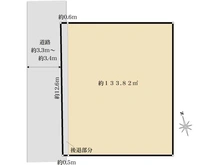 【東京都/板橋区坂下】板橋区坂下3丁目売地 区画図