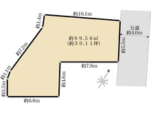 【東京都/板橋区西台】板橋区西台3丁目　土地 区画図