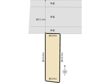 【東京都/板橋区徳丸】板橋区徳丸2丁目　売地 区画図