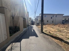 【東京都/豊島区雑司が谷】豊島区雑司ヶ谷一丁目土地　B区画 前面道路