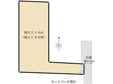 【東京都/板橋区大山町】大山町　売地 区画図