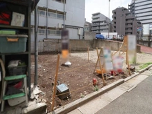 【東京都/板橋区小豆沢】板橋区小豆沢3丁目売地 現地：左側