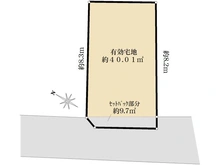 【東京都/北区岸町】北区岸町2丁目土地 区画図