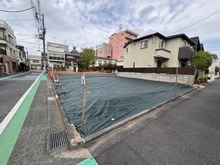 【東京都/新宿区西落合】東京都新宿区西落合1丁目　土地 現地：手前側が販売対象土地です。