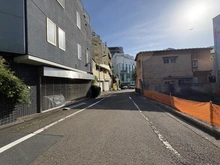 【東京都/渋谷区神宮前】神宮前二丁目土地 前面道路