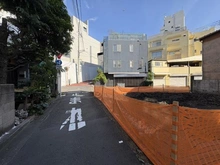 【東京都/渋谷区神宮前】神宮前二丁目土地 前面道路