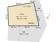 【東京都/渋谷区神宮前】神宮前二丁目土地 区画図