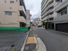【東京都/港区南麻布】港区南麻布1丁目　土地 前面道路
