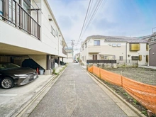 【東京都/目黒区目黒本町】目黒区目黒本町6丁目　建築条件付き売地 前面道路